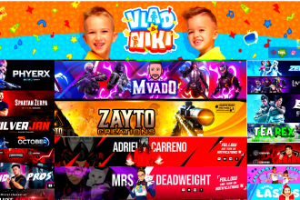 do anime youtube  banner, thumbnail, logo, facebook, twitter,