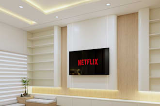 design realistic modern interior 3d renderings