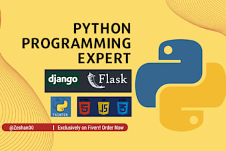 work on your python programming projects