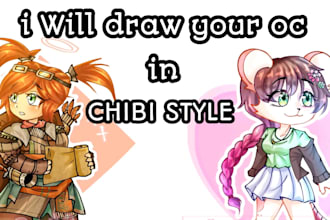 draw your oc in chibi style