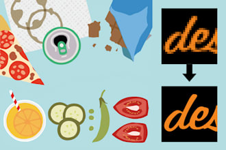 vectorize logotypes and more