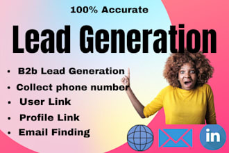 do b2b lead generation targeted email and linked in