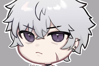 draw adorable discord emoji chibi