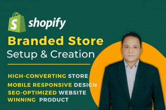 create a branded one product shopify store that converts visitors to customers