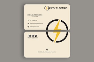design stylish,stunning,elegant and minimal business card
