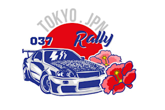 create outstanding car logo within unlimited revision
