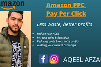 setup, optimize and manage amazon PPC campaigns ads