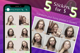 transform your photos into stickers