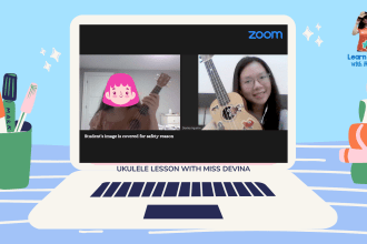 help your kids to spend good time learning ukulele