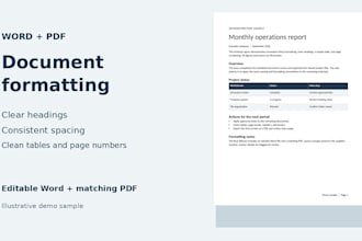 format and redesign your microsoft word documents and pdfs