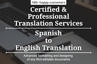 do certified or general spanish to english translation and vice versa