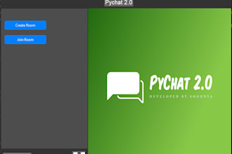 make a chat app for you in python