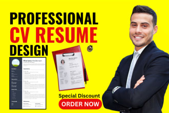 design professional cv maker, resume cv