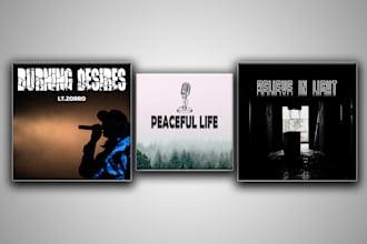 design your music artwork or album cover artwork