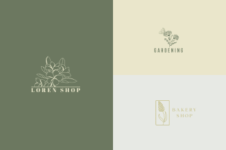 design stunning bohemian and botanical boho logo design