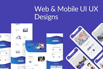 do uiux design for web and mobile apps