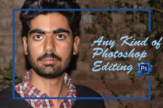 do image editing and retouching, b g removal and color tune