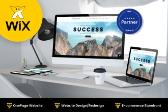 do wix website design, wix website redesign