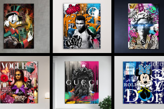 create amazing canvas wall art designs
