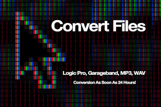 convert music and audio files