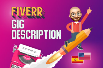 write an amazing fiverr gig description