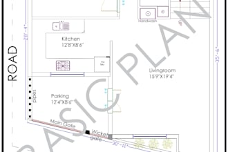 draw architectural floor plan and construction drawings