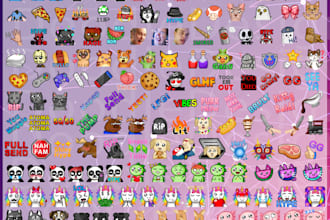 draw twitch emotes for you