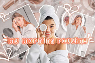 design amazing aesthetic youtube thumbnails