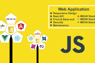 do mongodb, express, react, node, angular, vue mern, mean, mevn stack, three js
