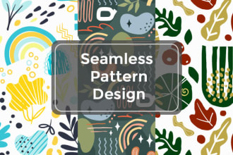 design creative and unique seamless pattern