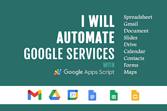 automate google sheets and services using apps script