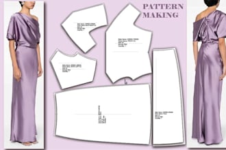 make garment and apparel sewing pattern
