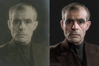 restore and colorize your old photo manually, not with ai