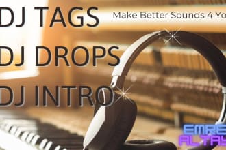make a beat tags, male, female, kid voice over