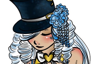 draw your RP character, Online Avatar, etc.