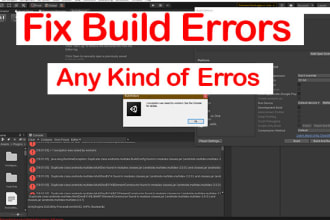 unity game build errors,ads integration issues, game bugs