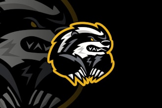 design a logo in a mascot style