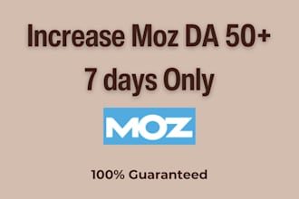 increase da 50 plus in just 7 days