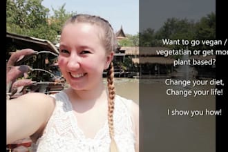 help you to implement a healthy vegan or vegetarian diet