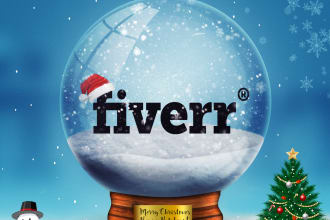 put your logo or message in a snow globe for holidays