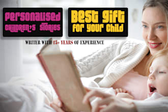 write amazing personalised childrens stories