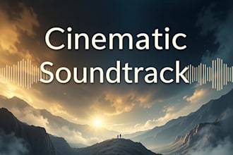compose cinematic or ambient music that you need
