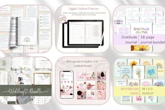 design anything on canva, design, redesign or edit canva design, digital product