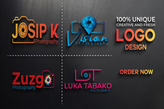 design photography, watermark, travel and law firm logo for your brand