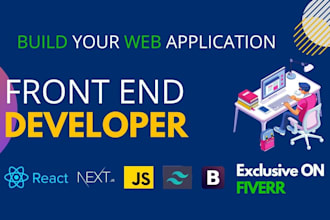 be a frontend developer in react js