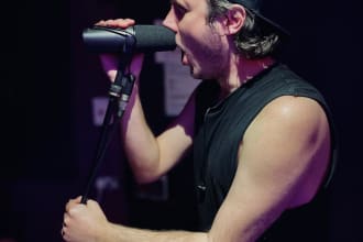 be your metal or rock singer and record clean and scream vocals for your song