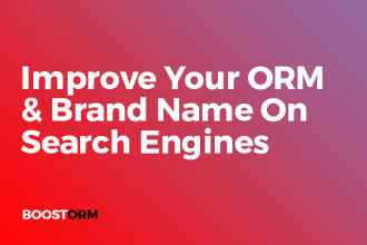 push down negative link in google, do orm and reverse seo