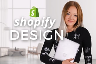 design a shopify store ecommerce website