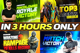 design eye catching youtube thumbnails fast
