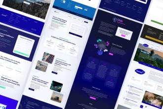 design a modern landing page or sales page wordpress